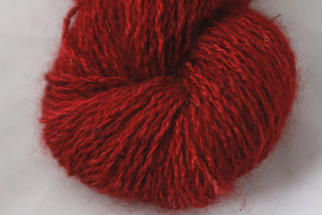 3 ply 75/25 110g Brushed Wellington Cherry Red