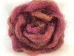 Roving - 60/40 - 250g - Cranberry Wave